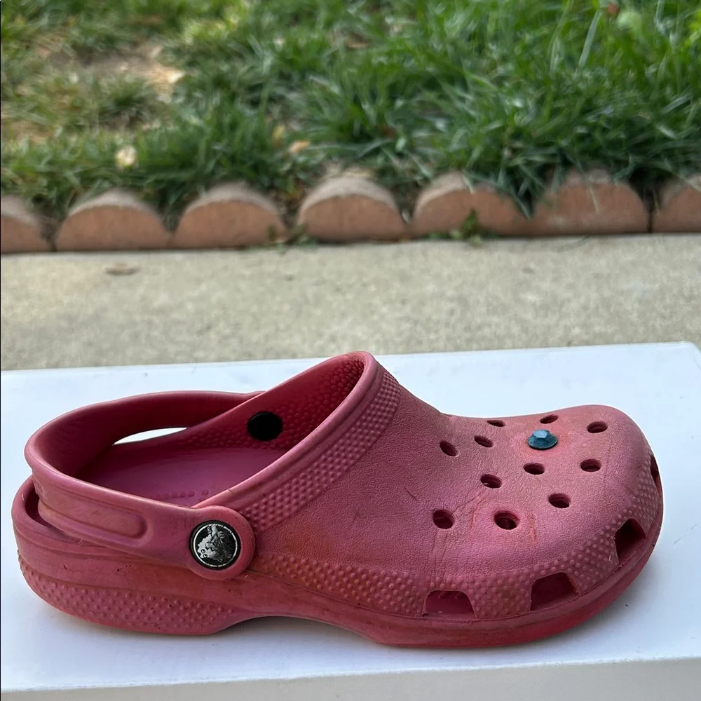 Crocs Kids Classic Clogs Slip-On Shoes Size 3 Used